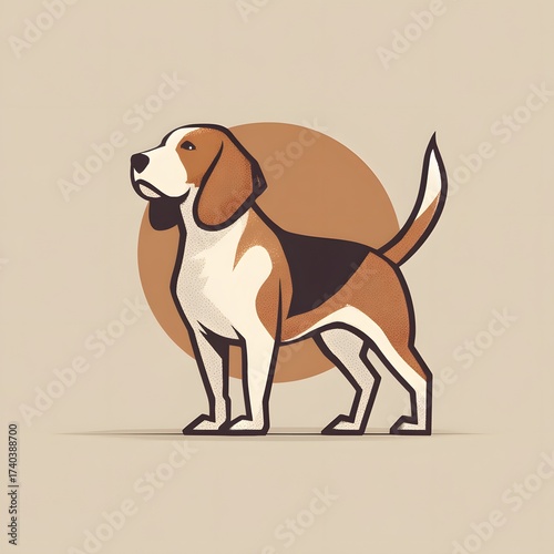 illustration of a dog