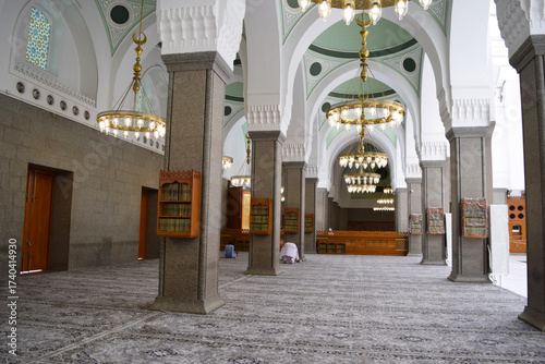 Inside the mosque, Saudi Arabia