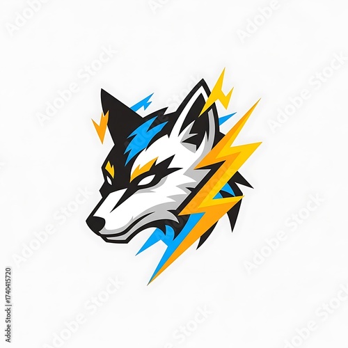 Electric Fox Logo Design.