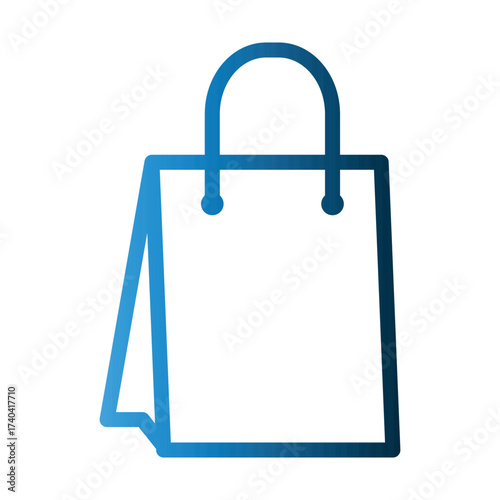 Shopping bag icon design template