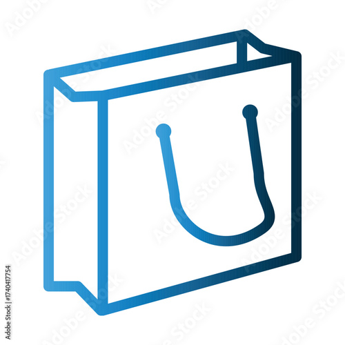 Shopping bag icon design template