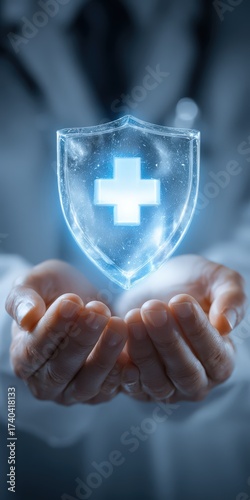 Advanced healthcare protection with innovative medical shield technology for hospital safety, patient care, and modern health industry solutions
