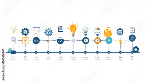 Step-by-Step Progress Timeline