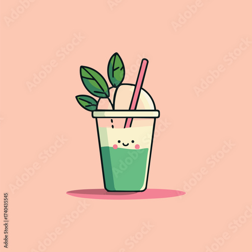 ion Smoothie Cup with Straw