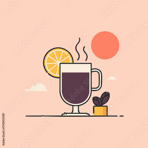 Mulled Wine with Orange