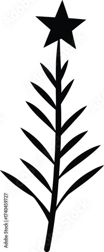 vector illustration of a black and white background