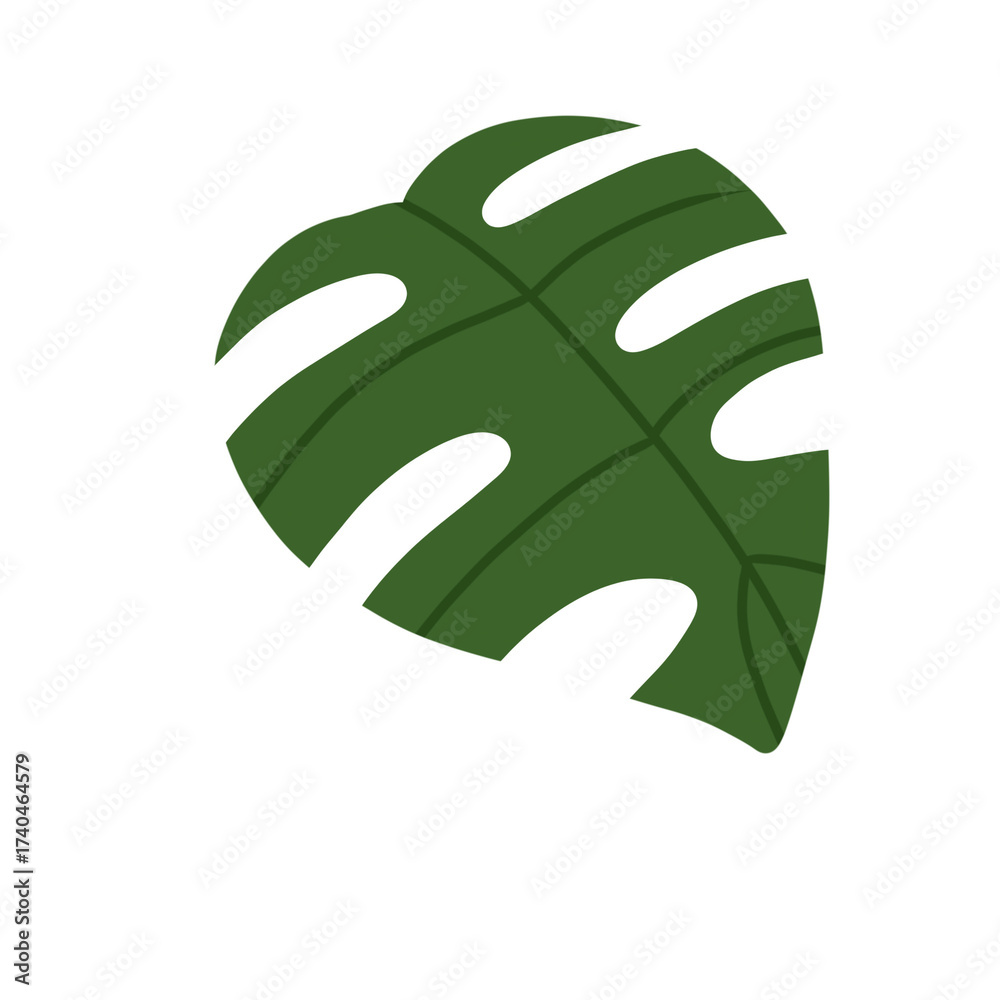 Obraz premium green leaf icon