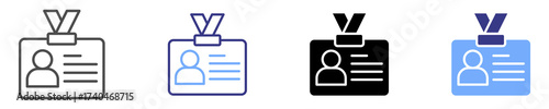 name icon set multiple style
