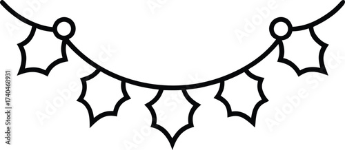 vector illustration of a set of women silhouettes