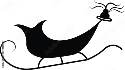 black and white cartoon kangaroo vector illustration