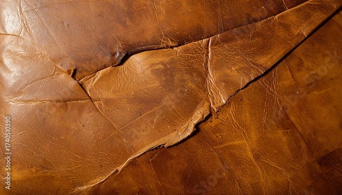 Golden textured leather pattern with crocodile skin design background