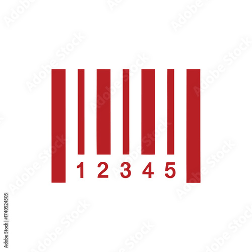 QR code icon transparent, QR code image - vector
