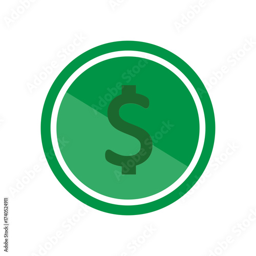 dolar icon vecktor