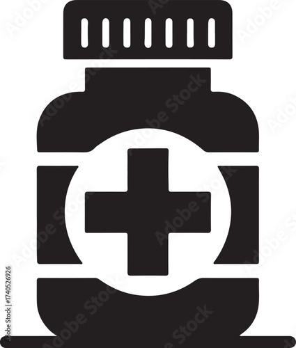 medicine bottle icon