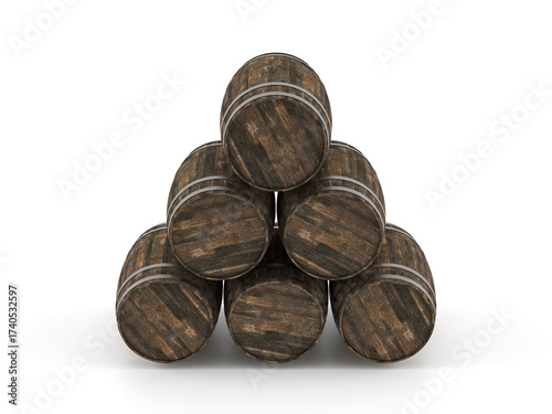 Wooden barrels