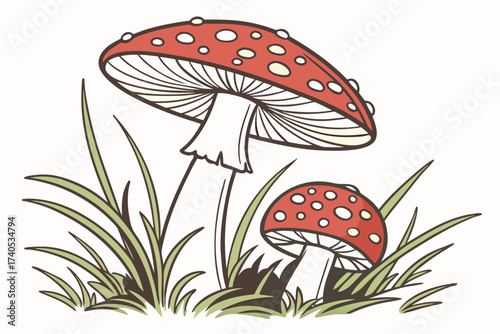 fly agaric mushroom