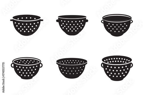 set of bowl ceramic pots