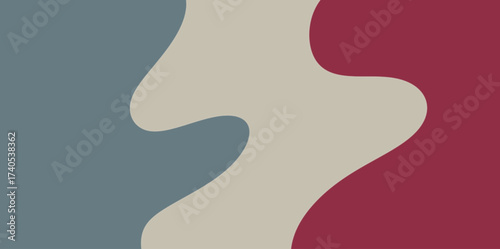 Vibrant Snake-Like Curve Background for Beauty Product Packaging