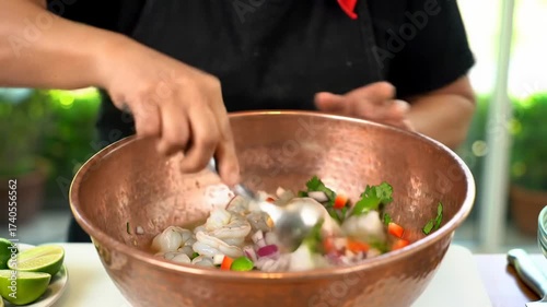 Shrimp Ceviche Fresh Ingredients & Authentic Recipe
