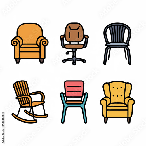 set of chairs