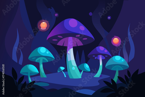 mushroom in the forest