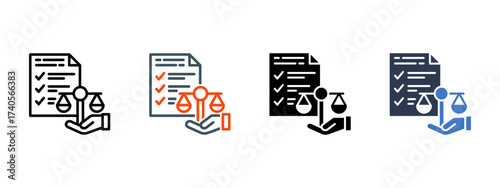 File & Security multiple icon style vector illustration