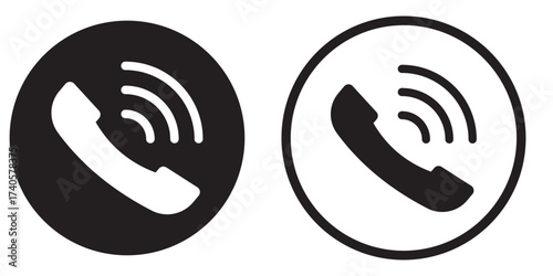 Phone icon, contract icon, contract icon vector, contract phone icon. phone call icon. Telephone call signs. Contact us symbols. Answer and decline symbol modern.