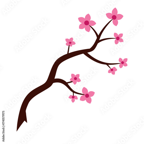 cherry tree branch