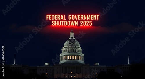 Federal Government Shutdown 2025 Declared