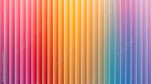 Abstract Background with Layered Vertical Bars Graphic