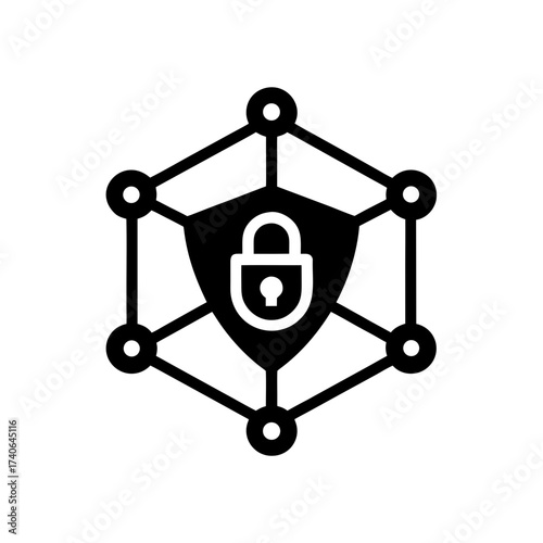 strategic node securing icon