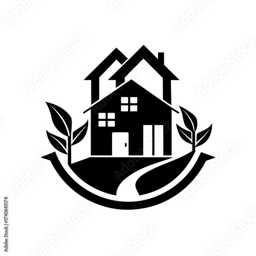 real estate conversion ethical icon