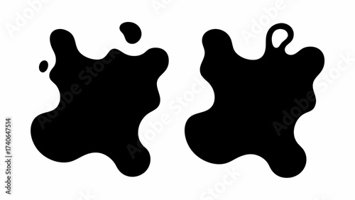 hand print on black background