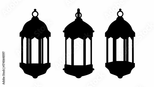 vector illustration of an ancient lamp