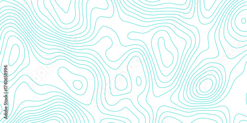 Topographic map background with geographic grid for hiking and mountain sport. luxury topographic wavy pattern and geographic grid map design. paper texture Imitation of a geographical map shade.