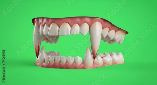 Realistic Vampire Teeth for Halloween Promotions