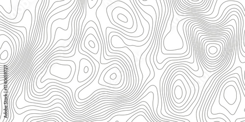 Topographic map background with geographic grid for hiking and mountain sport. luxury topographic wavy pattern and geographic grid map design. paper texture Imitation of a geographical map shade.