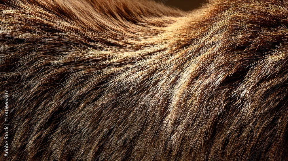 Fototapeta premium Close up of animal fur texture