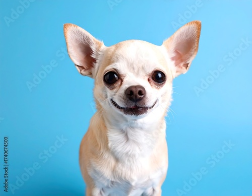 Smiling chihuahua portrait