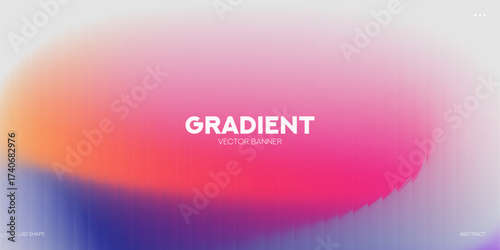 Abstract liquid gradient background with modern glass morphism effect. Soft ripples create vibrant, dynamic texture. Perfect for futuristic designs, website headers, app interfaces and branding.