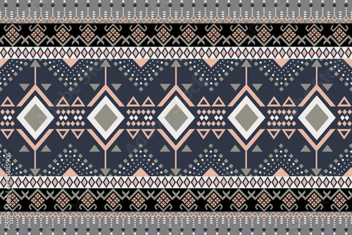Abstract geometric seamless pattern featuring clean lines and bold symmetry. Ideal for textile prints, home decor, stationery, and fashion design. Perfect for modern branding or minimalist backgrounds