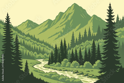 Rio Grande in New Mexico, wide desert river bordered by arid mesas and cottonwood groves