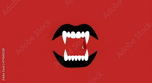 Vampire's Fangs A Dramatic and Symbolic Representation