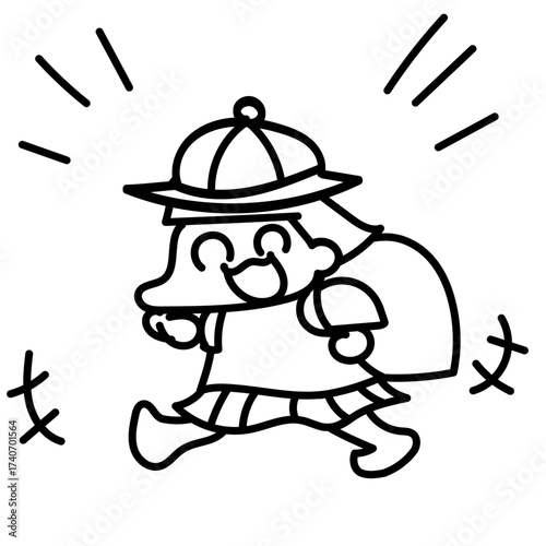 走るシリーズ・小学生女の子５