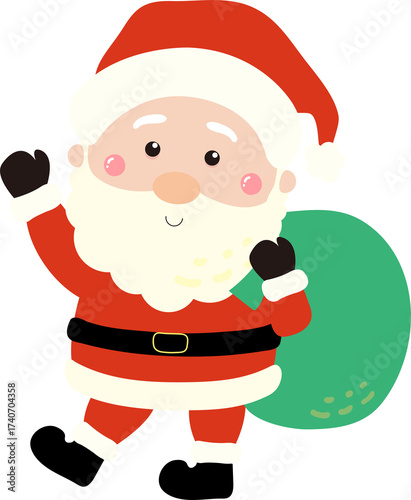 Cute Santa Claus