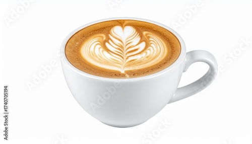 coffee cup isolated on white