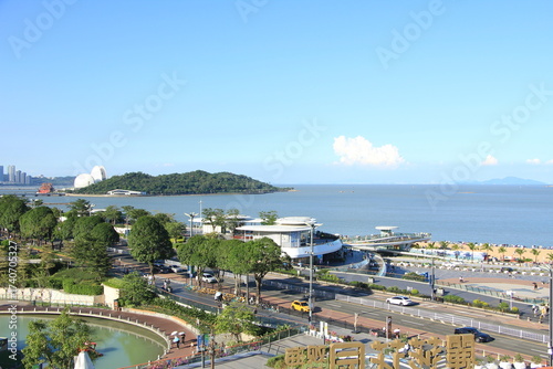 Beautiful Beach Scenery of Zhuhai, China