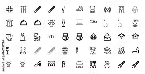 Collection of Fashion, Beauty, and Lifestyle Icons