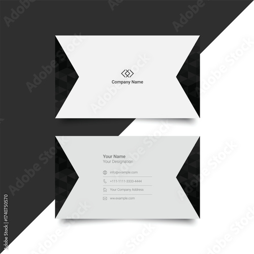 Simple business card Layout. creative modern name card and business card. Clean design. Corporate design template. Simple visiting card layout. creative modern name card. Clean minimal design.