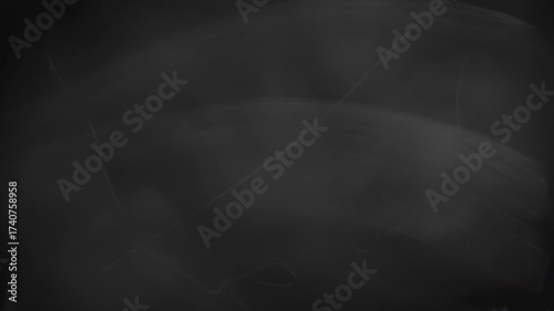 Worn Blackboard Surface with Chalk Marks and Subtle Grungy Details